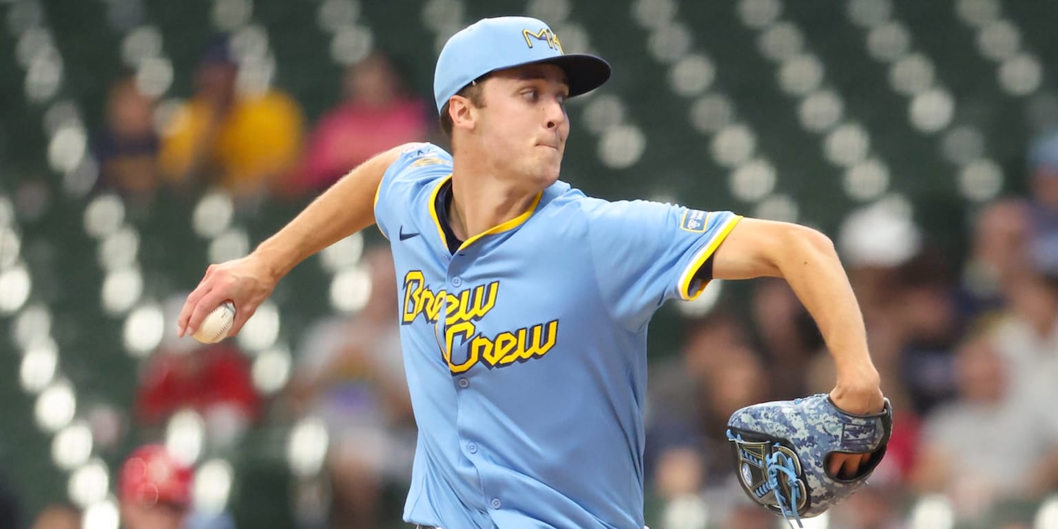 DavidMarkDC's tweet card. MILWAUKEE -- Of course Jacob Misiorowski’s first pitch in the Major Leagues was a fastball. It found the strike zone at 100.5 mph, making it the second-fastest fastball thrown by a Brewers starter in...