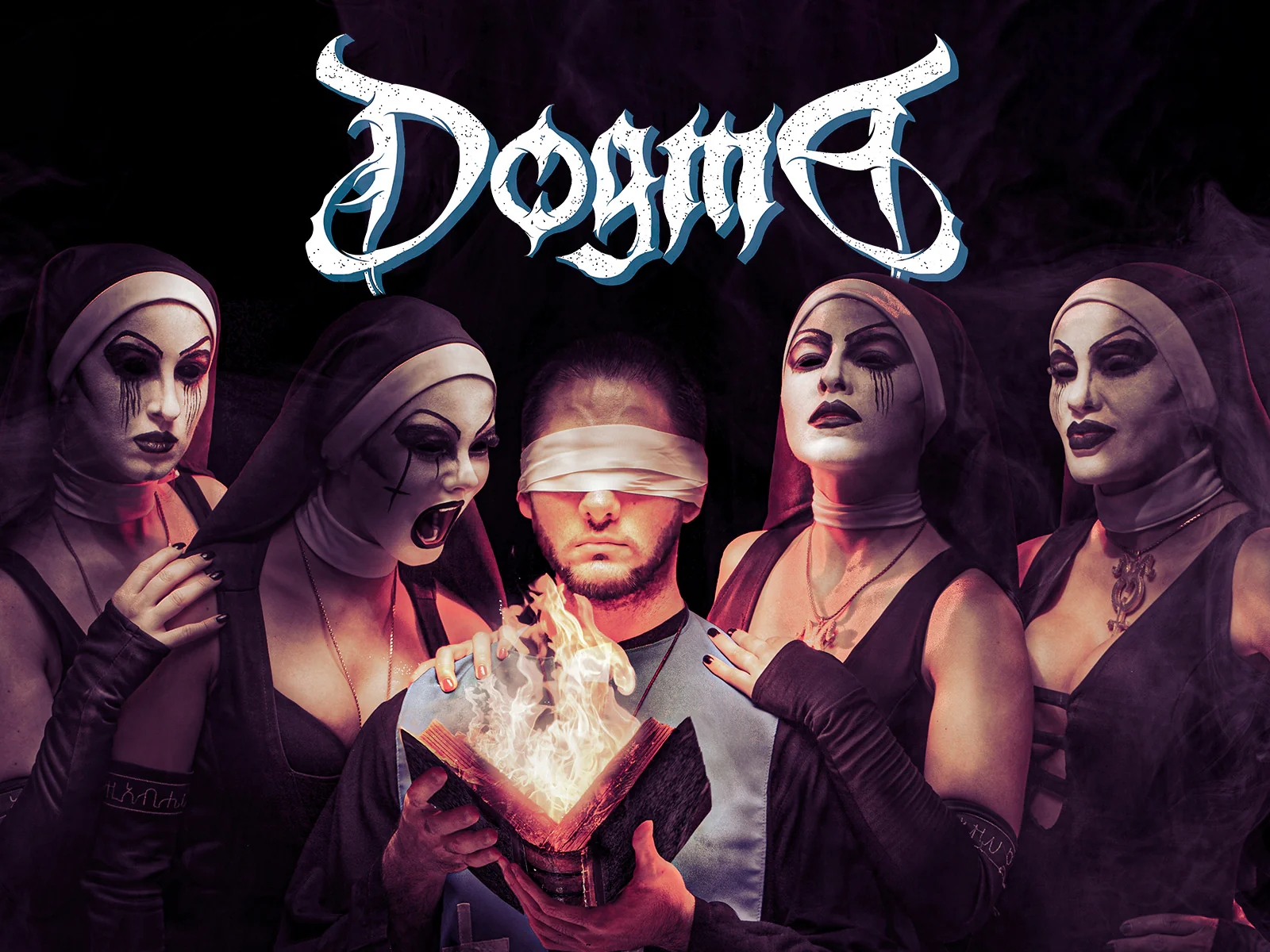 stormblastmag's tweet card. International hard rock band Dogma releases Be Free from Dogma, out July 24, 2025, via MNRK Heavy, with a European tour starting July 30.