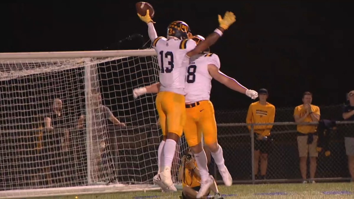 MikeDyer's tweet card. The Moeller football team is ranked No. 35 nationally by the 2025 Preseason MaxPreps Top 100 this summer.