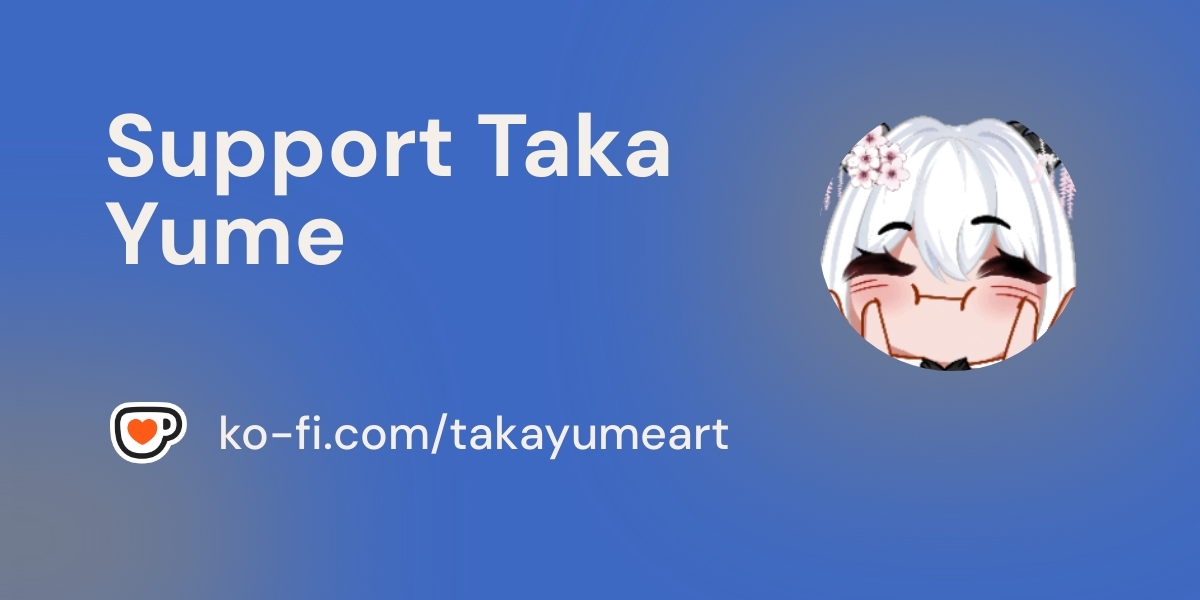 takayumeart's tweet card. Support Taka Yume