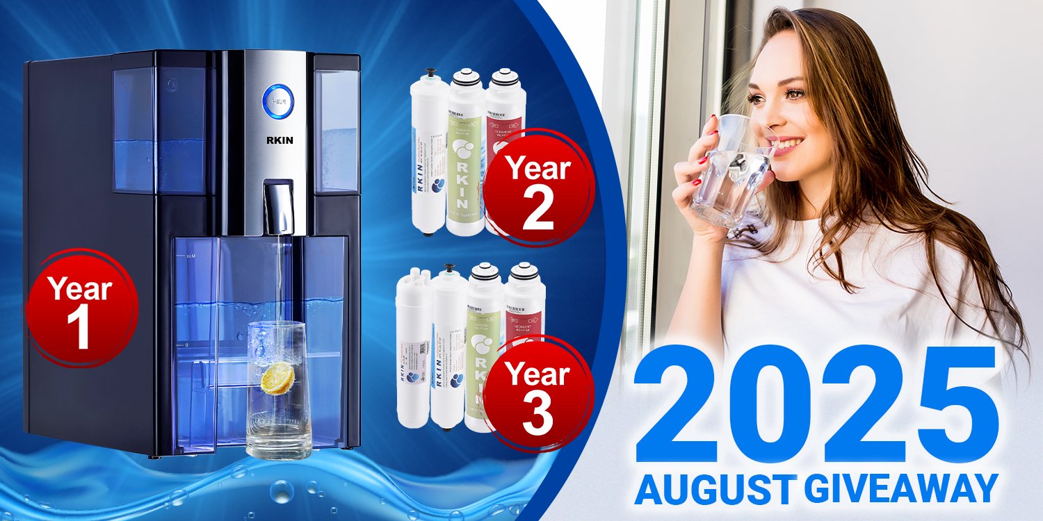 CSid_Go's tweet card. RKINⓇ August 2025 AlcaPure Zero Installation Purifier 3-Year Bundle Giveaway by RKIN Water Systems. Hosted by KingSumo Giveaways