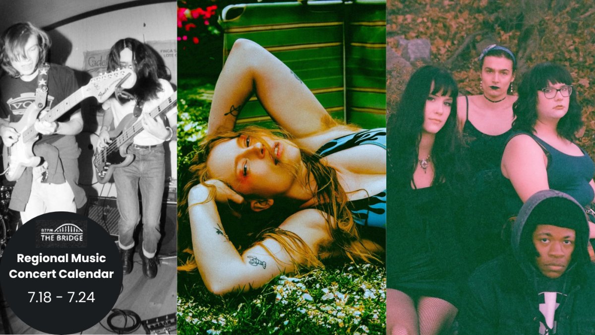 BTPMTheBridge's tweet card. Check out these local shows happening in the Western New York and Southern Ontario region, including Prairie Pavement, Skye Wallace, Goat Farm, and more.