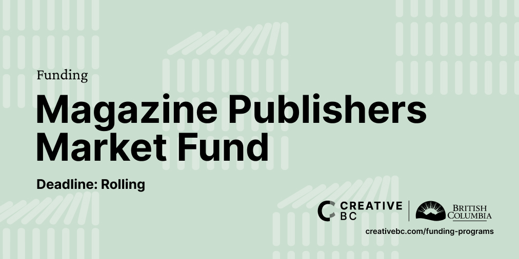 creativebcs's tweet card. Magazine Publishers Market Fund - Creative BC
