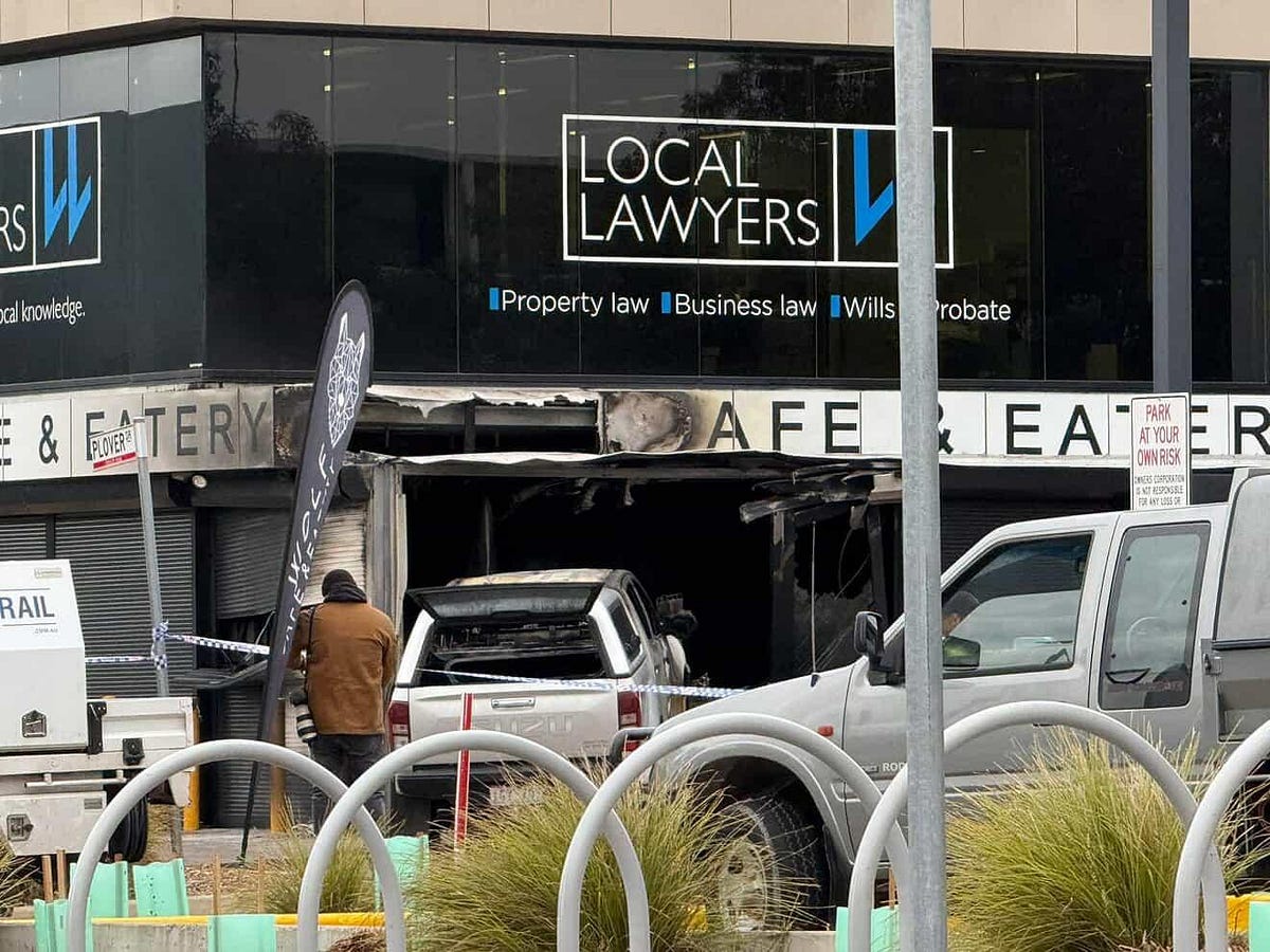 LivePippas's tweet card. The Wolf Cafe and Eatery, owned by convicted tobacco tax evader Dib Barakat, was firebombed around 5:30am today in what police suspect is…
