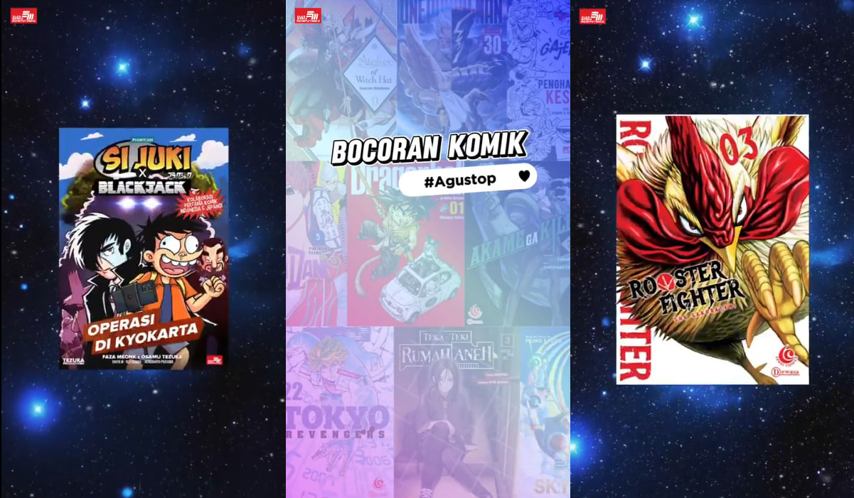 kaorinusantara's tweet card. Apa sajakah komik-komik yang akan diterbitkan Elex Media pada bulan Agustus 2025? Inilah beberapa bocoran dari Elex Media. | KAORI Nusantara