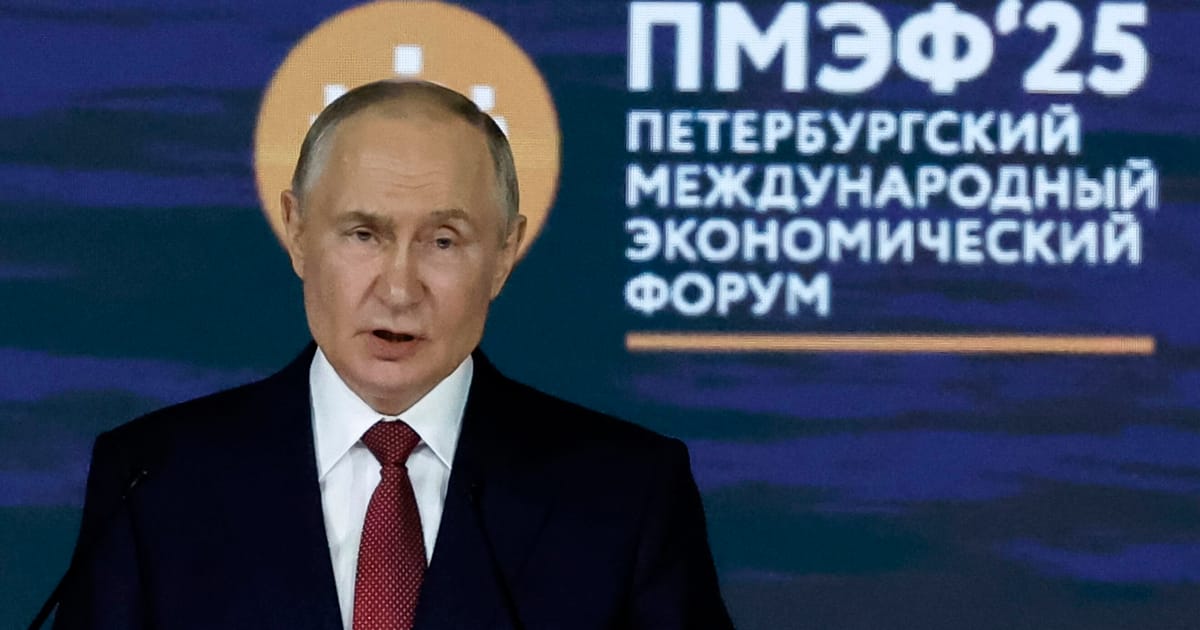 IoT2040's tweet card. The Russian leader said a recession “is not to be allowed under any circumstances,” during the St. Petersburg International Economic Forum.