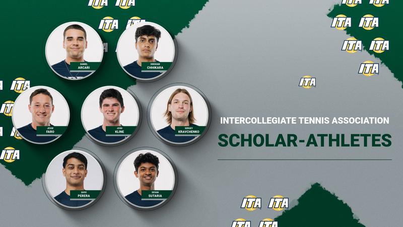 GoDrewRangers's tweet card. Seven members of the Drew University men's tennis team have been honored as ITA Scholar-Athletes.