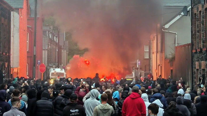 WorkerInfoX's tweet card. In recent days, shocking scenes of violence have erupted in B… Worker Info Exchange needs your support for Support Migrant Gig Workers Under Attack in Northern Ireland