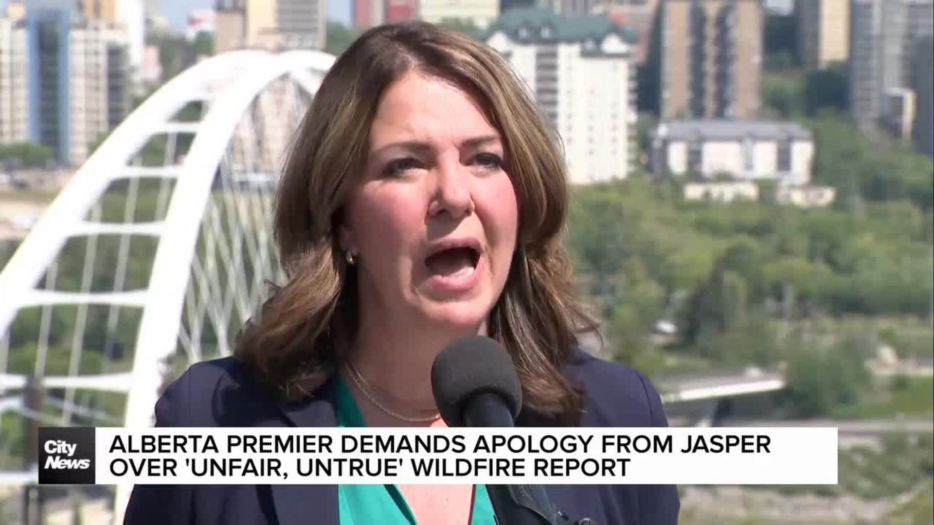 JSJamato's tweet card. A new report into the Jasper wildfire is ‘untrue’ and ‘unfair,’ Alberta’s premier said Friday while demanding an apology from the municipality. But as Sean Amato reports, the NDP says it’s the...