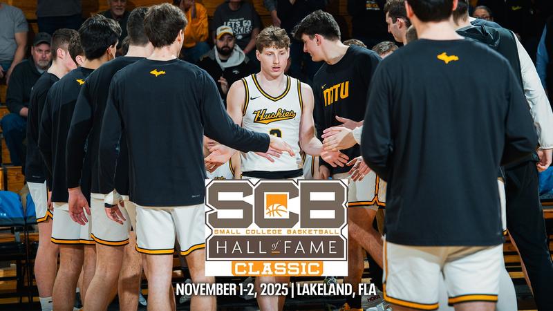 mtumbb's tweet card. Friday Small College Basketball announced the 10 teams who will participate in the prestigious Small College Basketball Hall of Fame Classic and among those programs will be the Michigan Tech men's...