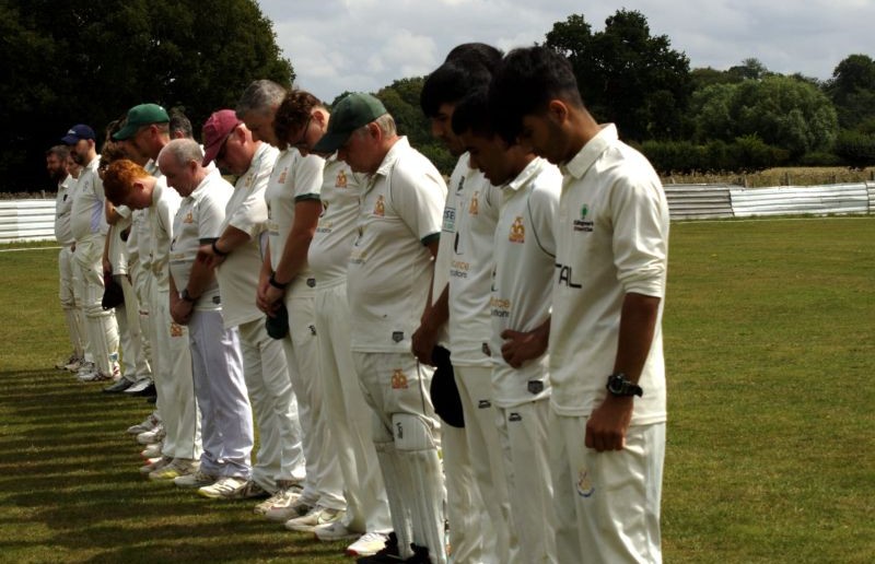 NWSportDave's tweet card. Whittington 1st XI (14) 213-4 Chirk 2nd XI (10) 195-5 Chirk players observed a minute’s...