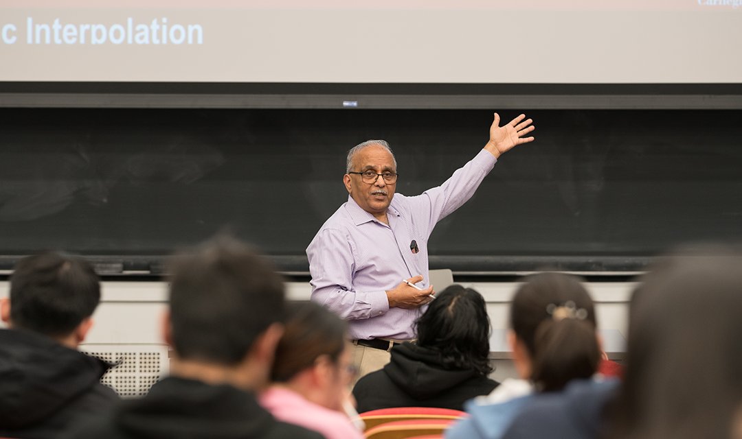 CMUEngineering's tweet card. Carnegie Mellon University has named Vijayakumar Bhagavatula interim dean of the College of Engineering.
