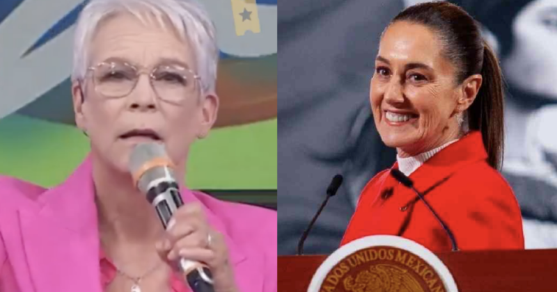 guruchuirer's tweet card. Jamie Lee Curtis: “México es un país hermoso gobernado por una mujer”