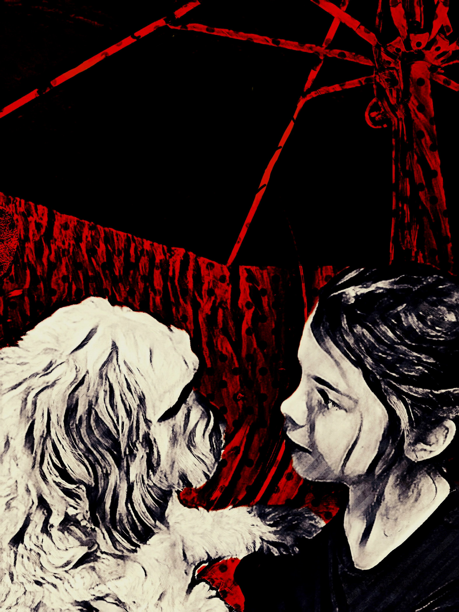 GhostParachute's tweet card. “Daffodil,” you say to your ten-pound poodle, “are we crazy? If we get wet, will we actually melt?” You’re decked out in a weatherproof windbreaker and rain boots, an umbrella dangling from your...