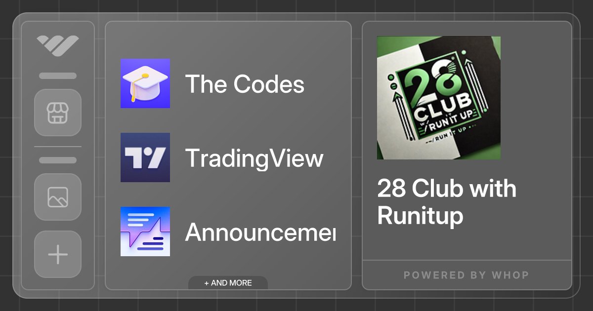 Runitup858's tweet card. This isn't a theory. It’s a proven system to help you break free from the grind and start living life on your terms. With our tools, codes, and community, you’re set up to win.