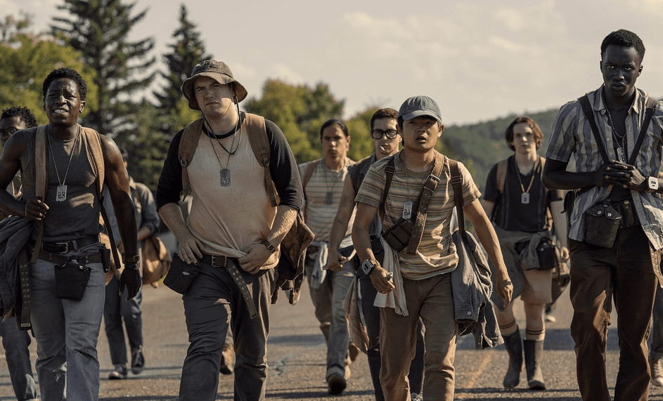 evaction's tweet card. Based on the first novel written by Stephen King, The Long Walk is set to begin in September in theaters. Set in a dystopian America, 100 boys compete in an annual tradition known as The Long Walk....