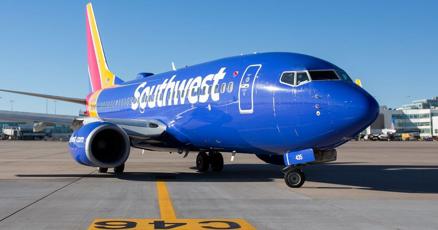 ActionNewsNow's tweet card. A Southwest Airline jet heading to Las Vegas from Southern California took a dramatic plunge shortly after takeoff Friday in response to an alert about a nearby plane, injuring two