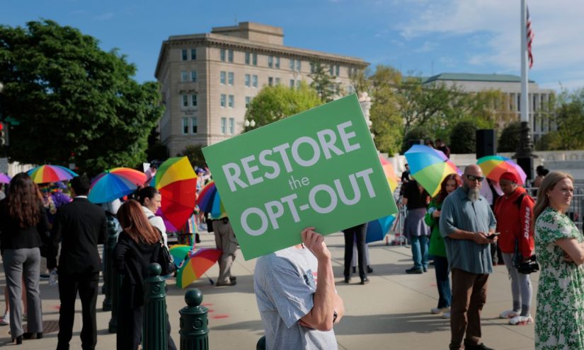 lrj417's tweet card. The 6-3 ruling is a victory for parental and religious rights, but some say it will further marginalize gay and trans students and families.