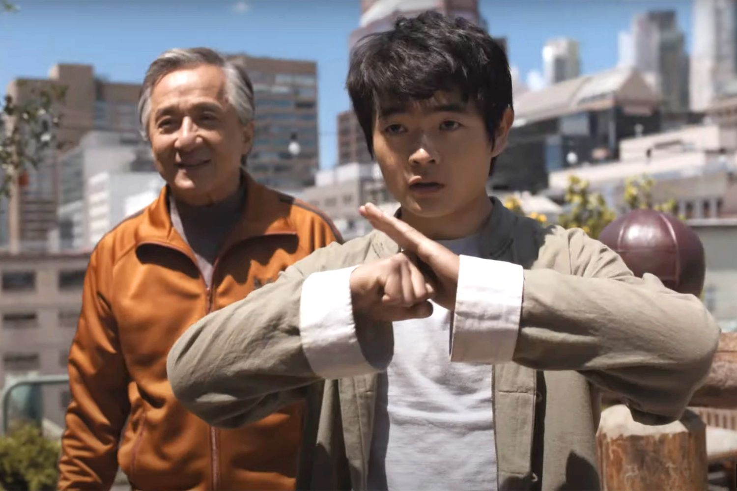 ResonateVoices's tweet card. Karate Kid:Legends is the new installment to the iconic The Karate Kid trilogy. This new adaptation stars Ben Wang as the Karate Kid.
