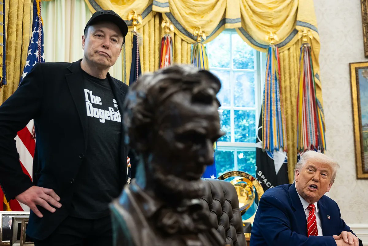 GonBernardos's tweet card. Elon Musk donó más de 250 millones de dólares en la campaña electoral para impulsar la victoria de Donald Trump. A cambio, recibió una factura que podría costarle miles de...