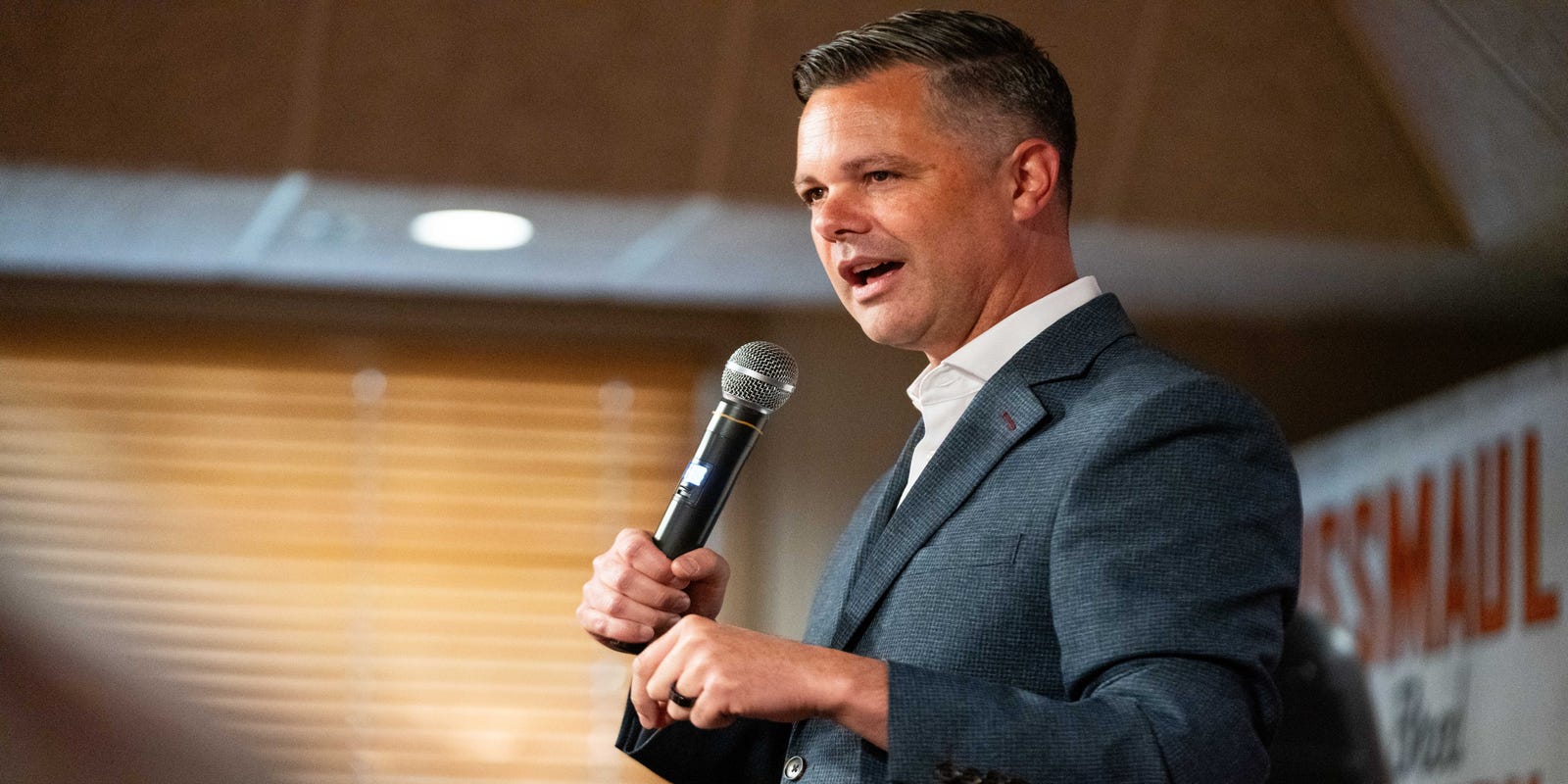 brianneDMR's tweet card. U.S. Rep. Zach Nunn will run for reelection to his 3rd District seat and forego a governor campaign, President Donald Trump posted to social media.