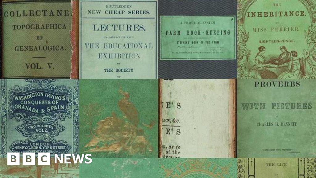 TCDResearchColl's tweet card. New technology at St Andrews University helps librarians detect when old books are bad for readers' health