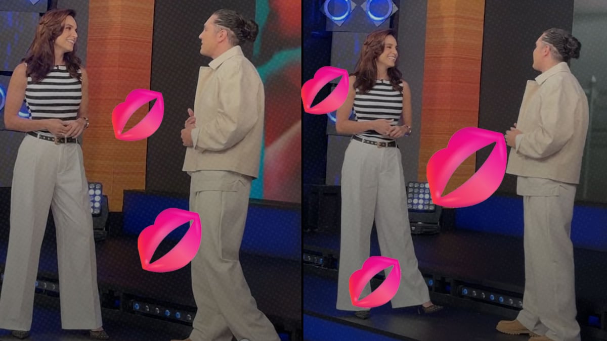 sdpnoticias's tweet card. Tania Rincón le prometió “unos becerros” a Pedro Pereyra en el programa Hoy.