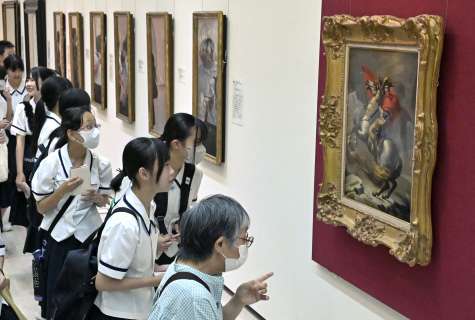 museumnews_jp's tweet card. 「珠玉の東京富士美術館コレクション西洋絵画の４００年」（鹿児島市立美術館、南日本新聞社など主催）が２５日、鹿児島市の同館で開幕した。東京富士美術館（東京都）の…