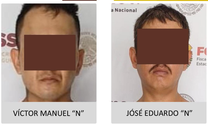 SPRInforma's tweet card. La Fiscalía General de Veracruz informó que el Gabinete de Seguridad detuvo a Víctor Manuel “N” y José Eduardo “N”, presuntos secuestradores de Irma Hernández