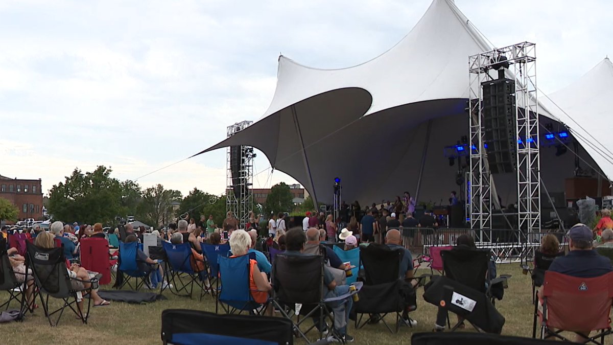 WEWS's tweet card. As the Lorain community continues to grieve, some told News 5 they found comfort during Friday’s Rockin’ on the River outdoor concert series.