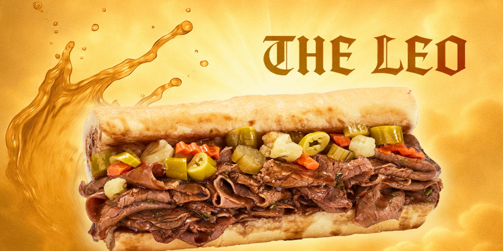 KampeOU's tweet card. Restaurant chain Portillo's, founded in Chicago, is honoring newly elected Pope Leo XIV with a limited time sandwich called a "heavenly creation."