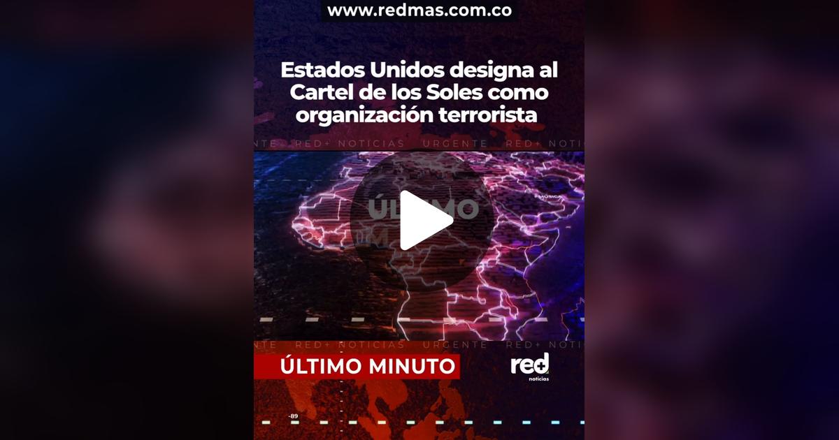 HenaoBernardo's tweet card. 627 me gusta, 37 comentarios. "#ÚltimoMinuto | Estados Unidos designa al Cartel de los Soles como organización terrorista. Esta designación se da luego de que el senado republicano Rick Scott se lo...