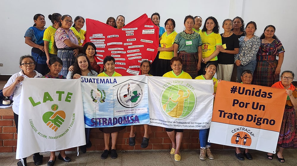 SINDICAR_OK's tweet card. La federación enfatizó que la precariedad del sector tiene raíces en sistemas coloniales y patriarcales que afectan especialmente a mujeres negras, indígenas y migrantes.