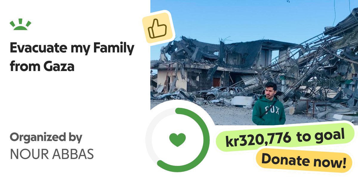 bunnyxomosh's tweet card. Here's Farah (family member) says : Here are some examples of the currency conversion, h… NOUR ABBAS needs your support for Evacuate my Family from Gaza