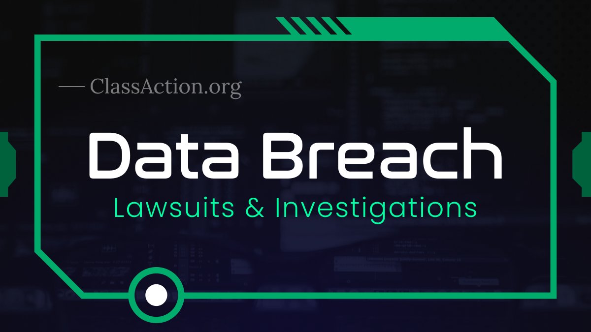 ClassAction_org's tweet card. Did you receive a notice about a data breach? It's possible you may be able to take action through a class action and recover money for loss of privacy, lost time and more. Find out more today.