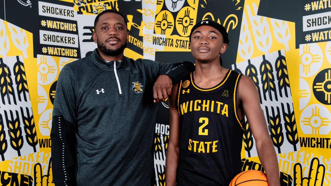 tayloreldridge's tweet card. The former Wichita State star player will return to the Roundhouse, with his son, next season as a coach, multiple sources told The Eagle.