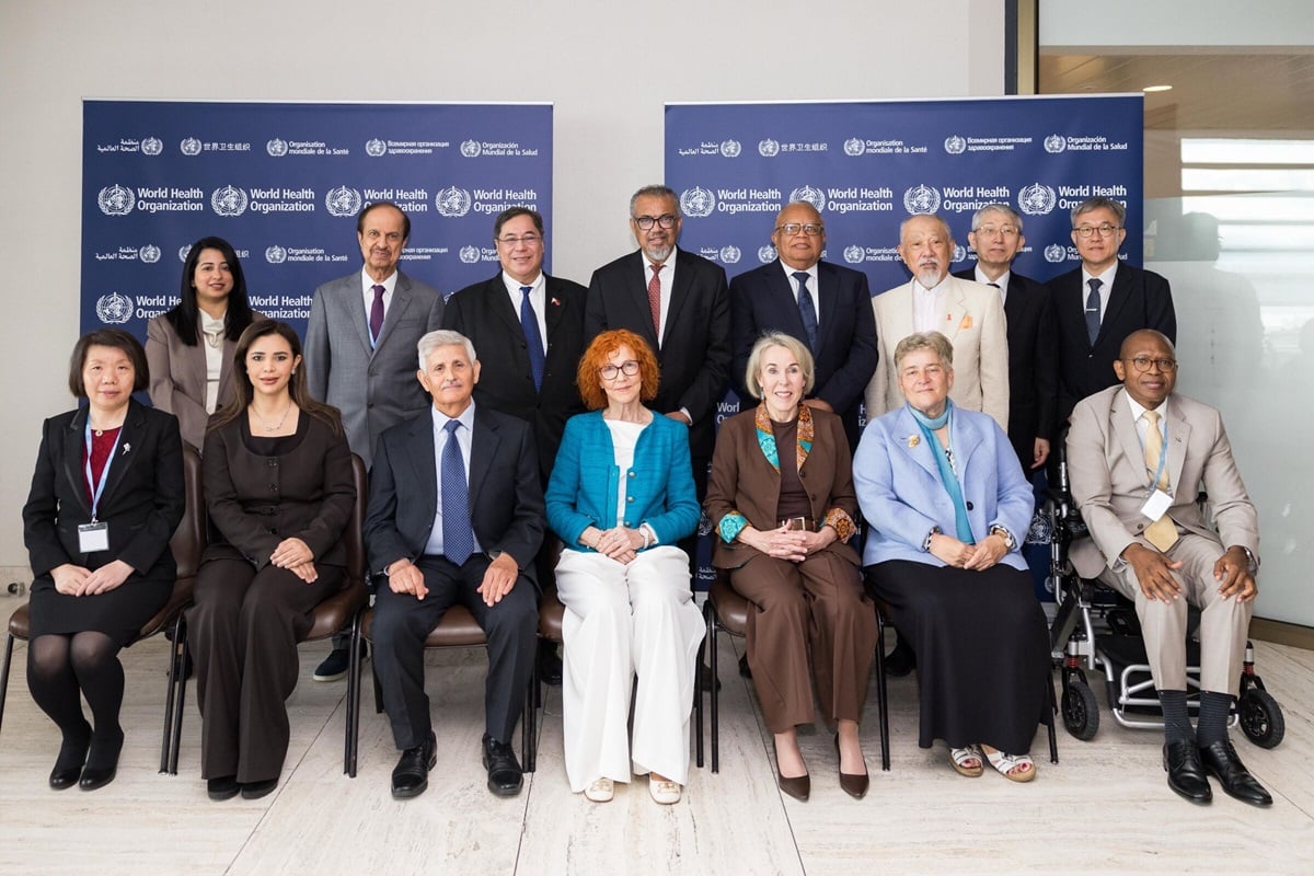 m_nordentoft's tweet card. At an award ceremony at the Seventy-eighth World Health Assembly in Geneva on Friday, 23 May 2025, public health prizes and awards were presented to persons and institutions from around the world for...