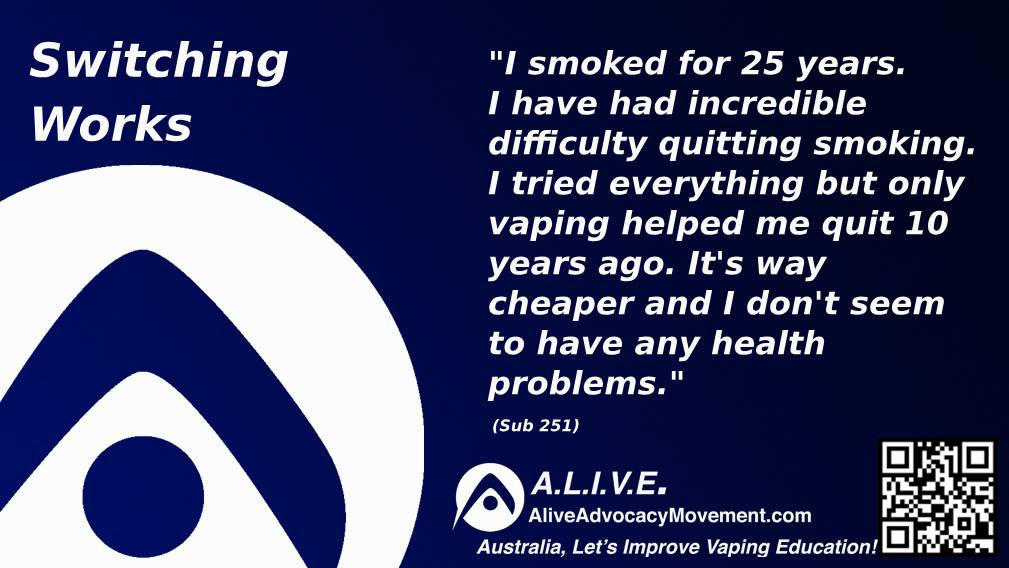 DarIsb66's tweet card. I have had incredible difficulty quitting smoking. I smoked for 25 years before switching to vaping. I tried everything but only vaping has helped me quit. I have been vaping for ten years. Its way...