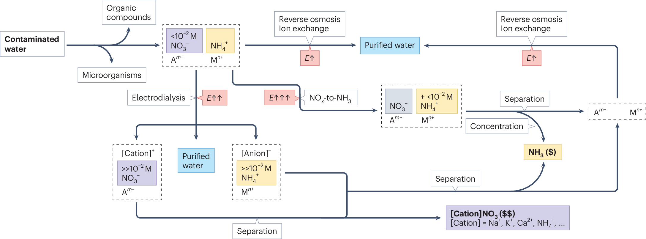 NatChemEng's tweet card. Nature Chemical Engineering - The field of electroreduction of the oxidized forms of nitrogen (NOx) to ammonia (NH3) tends to focus on catalyst design, sometimes under impractical conditions. This...
