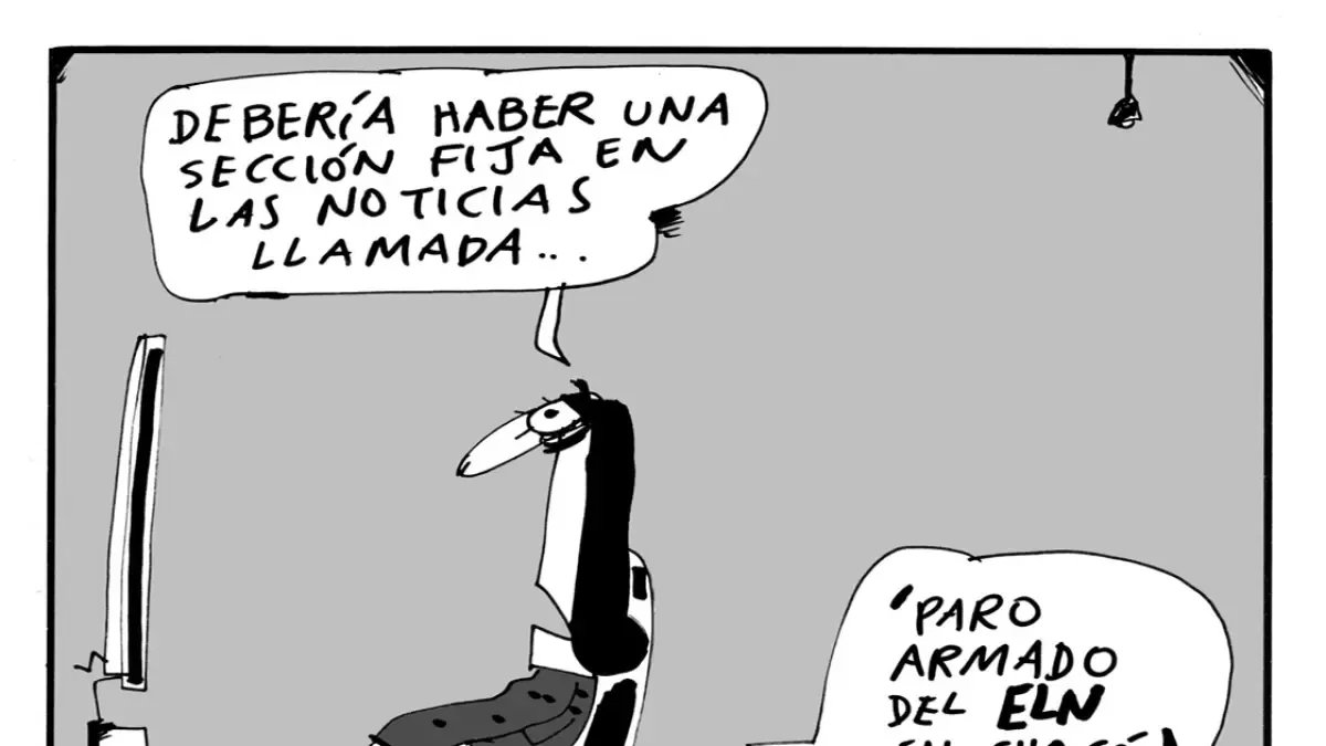 ELTIEMPO's tweet card. Recomendación - Caricatura de Mil