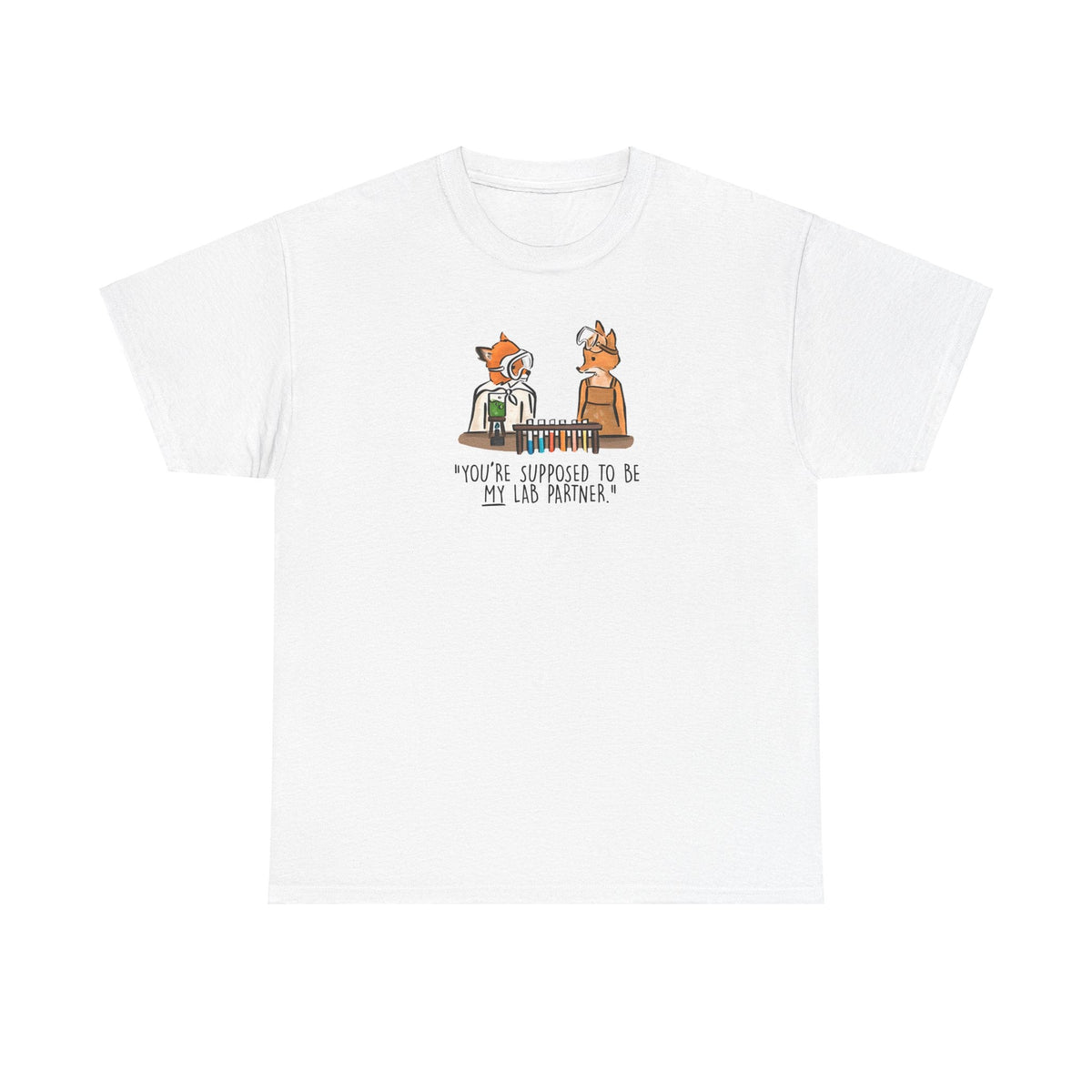 WesAndersonfc's tweet card. Introducing the “Fantastic Mr. Fox – Lab Partner” t-shirt, inspired by the memorable scene from Wes Anderson’s whimsical film, “Fantastic Mr. Fox.” This cozy t-shirt captures the moment when Ash...