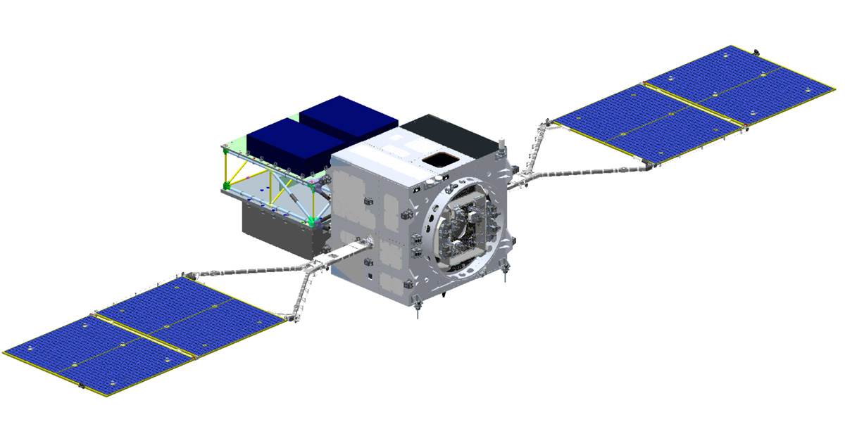 NEC_cosmos's tweet card. 太陽電池パドルは、宇宙空間で太陽光を受けて人工衛星の運用に必要な電力を供給するための電源バス機器です。太陽電池パドルに求められる機能や性能について解説します。