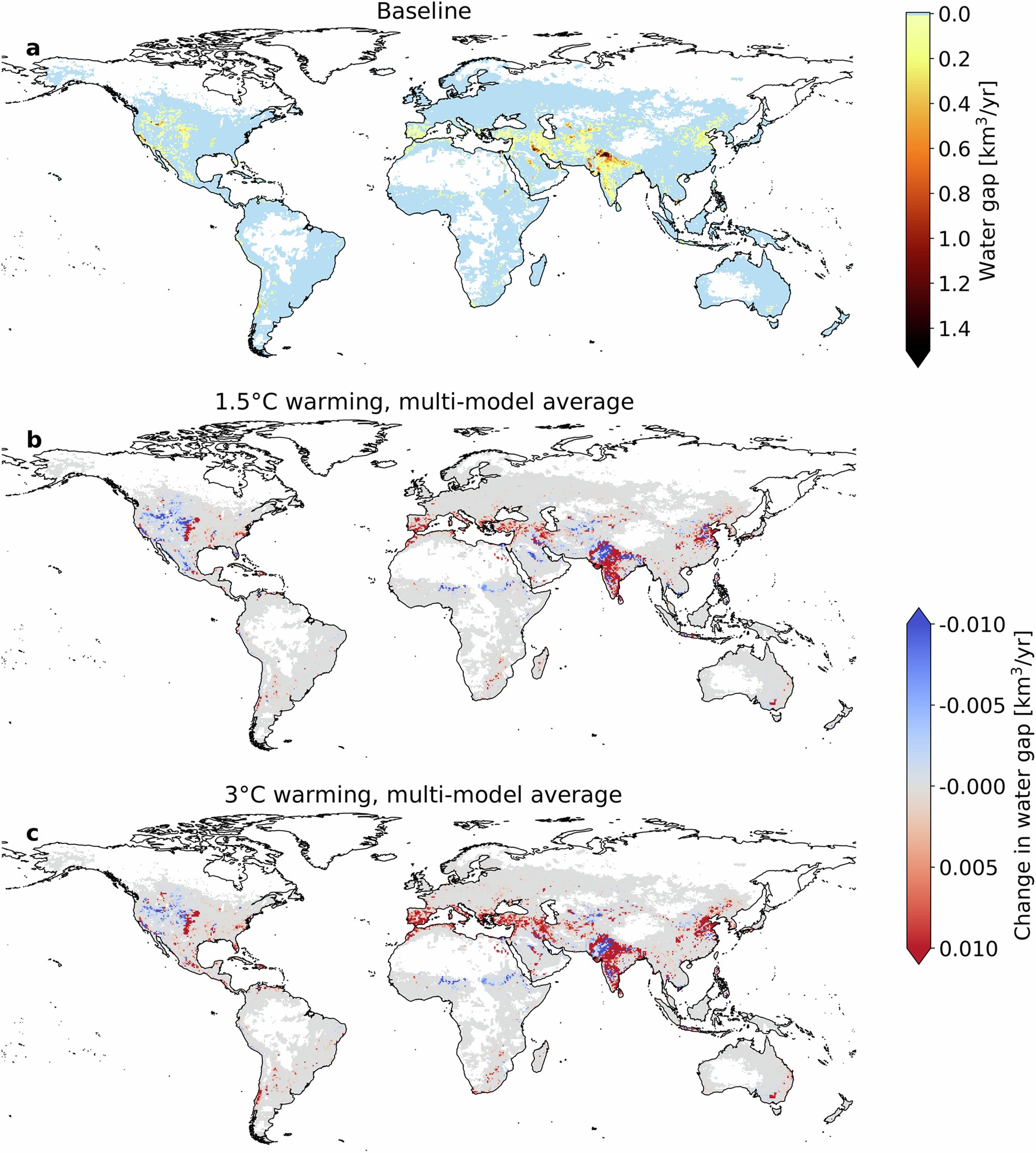 TheRosaLab's tweet card. Nature Communications - Water scarcity is a growing challenge in a warming world. This study examines how climate change may exacerbate water scarcity, showing the importance of robust water...