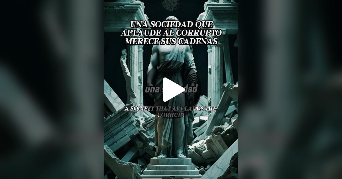 DonProspero3's tweet card. 1521 me gusta, 104 comentarios. "the price of applauding the corrupt"