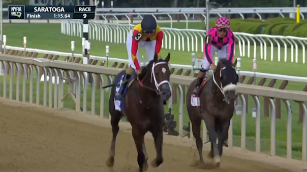chrystalstone_'s tweet card. Rodger Wyland was on the road at Saratoga Race Course for the Amsterdam Stakes. Smoken Wicked took home the win.