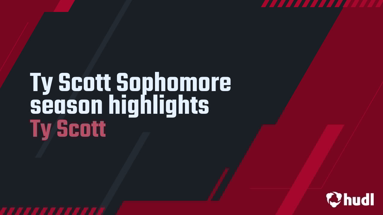 TyScott15_'s tweet card. Ty Scott Sophomore season highlights