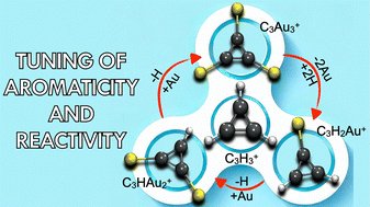 theochemmerida's tweet card. This study investigate the structural, electronic, and reactivity properties of the aurocarbon C3H2Au+, C3HAu2+, and C3Au3+ clusters. A potential energy surface exploration indicates that the most...