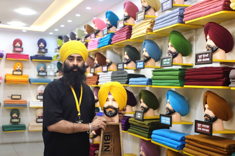 thetribunechd's tweet card. A turban store in Jalandhar is turning heads and drawing admiration with its visually striking and culturally rich display of 164 turban-styled mannequins, each showcasing a unique colour and tying...