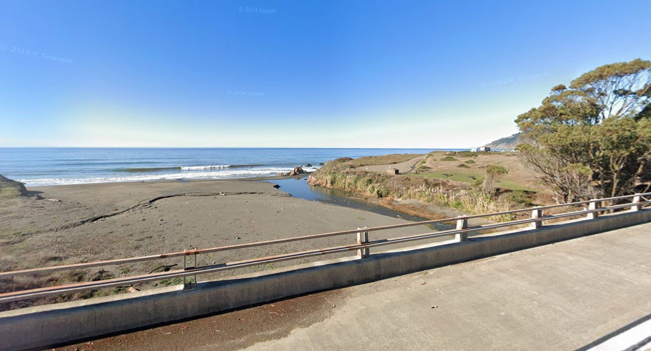 KymKemp's tweet card. A 49-year-old woman was located Friday night near Howard Creek Beach after reportedly spending up to 35 minutes in the Pacific Ocean.