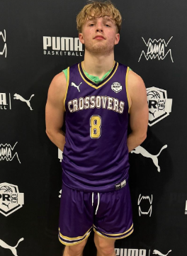 NXTPROHoopsSW's tweet card. Clay Robertson | West Virginia Gold NXT | 2025 | Guard | 6’3